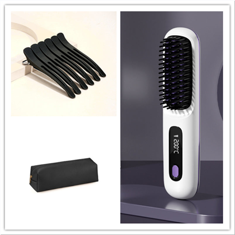 AeriGlow-Wireless Fast Heatig Straightening Comb